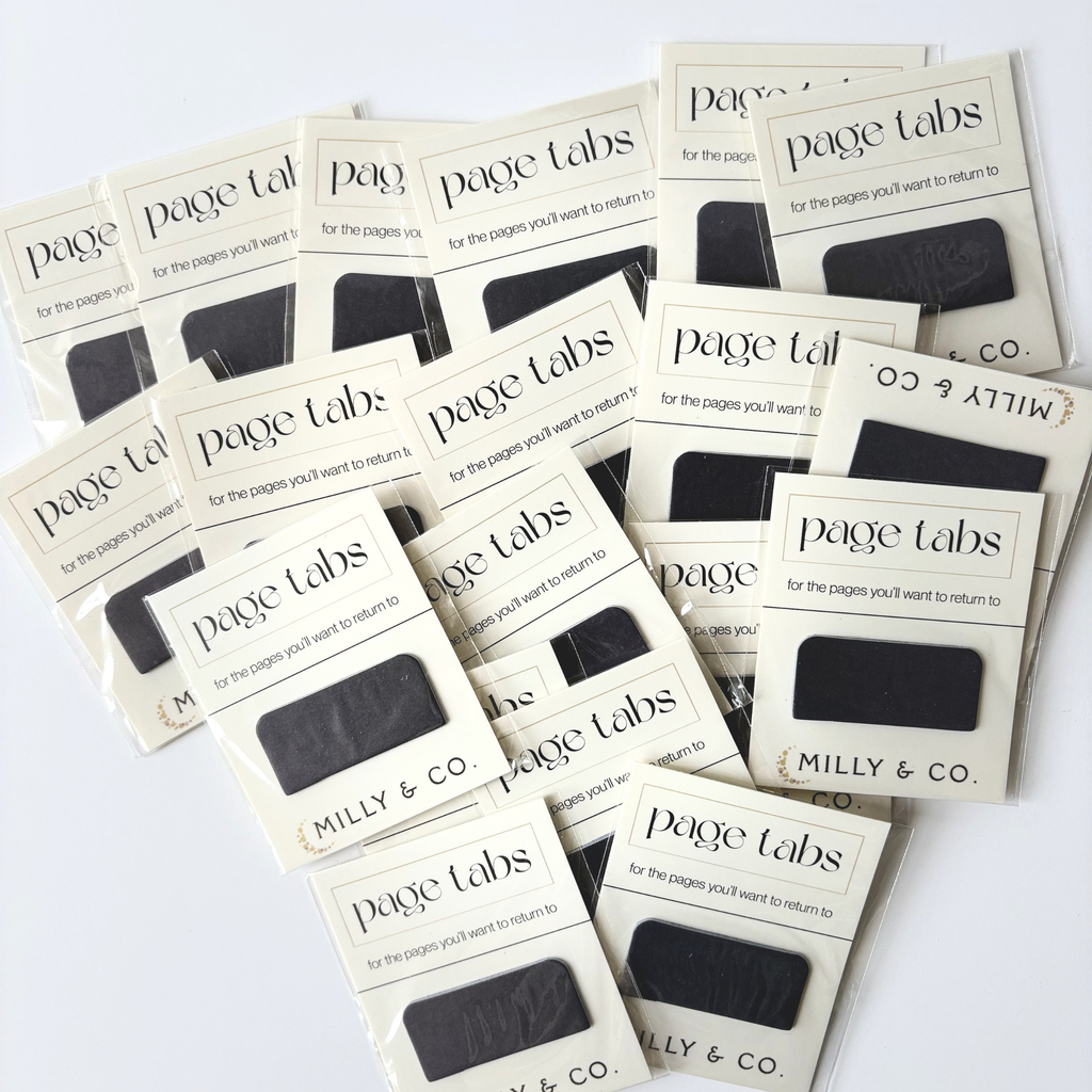 Page Tabs Sticky Notes - Neutral Set