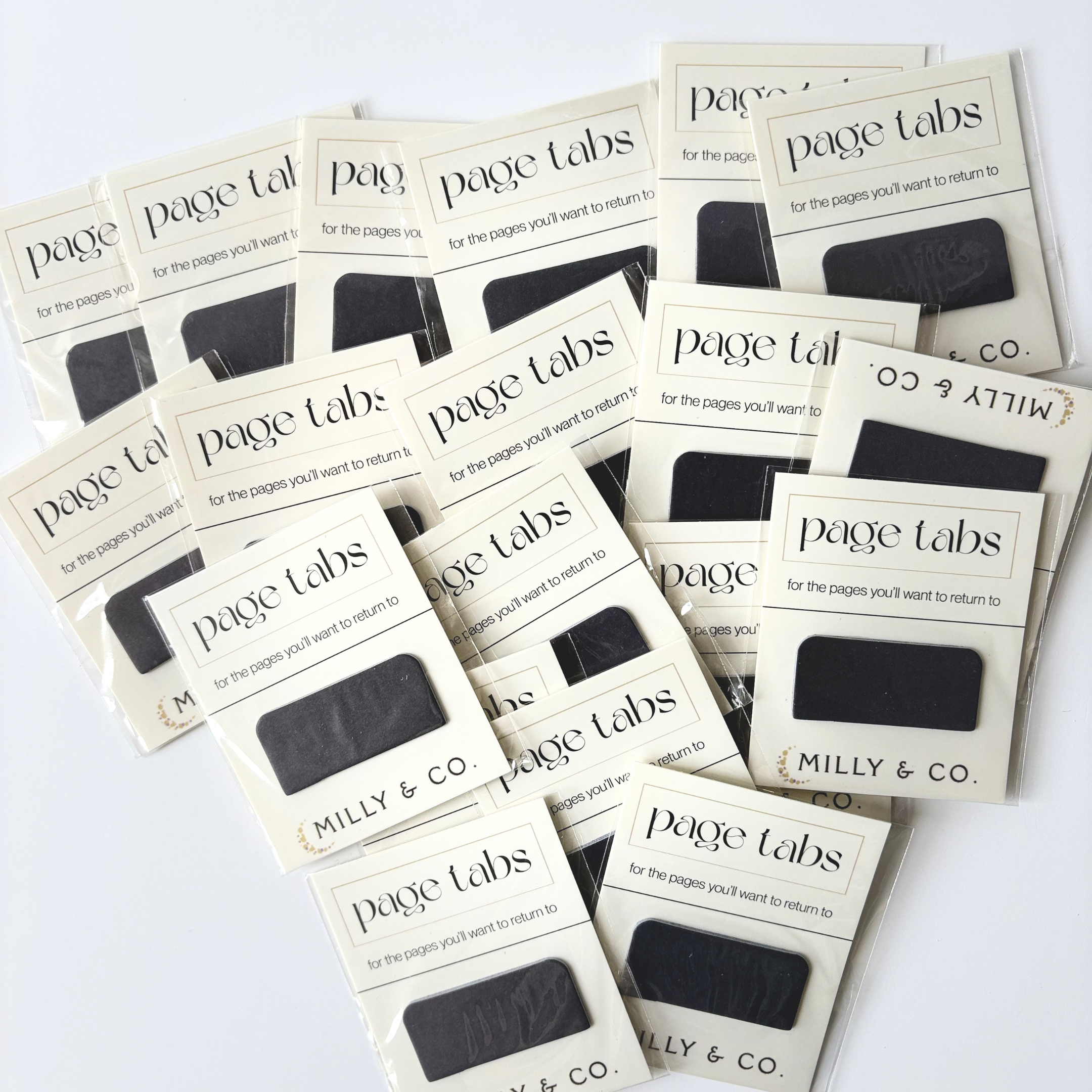 Page Tabs Sticky Notes - Neutral Set