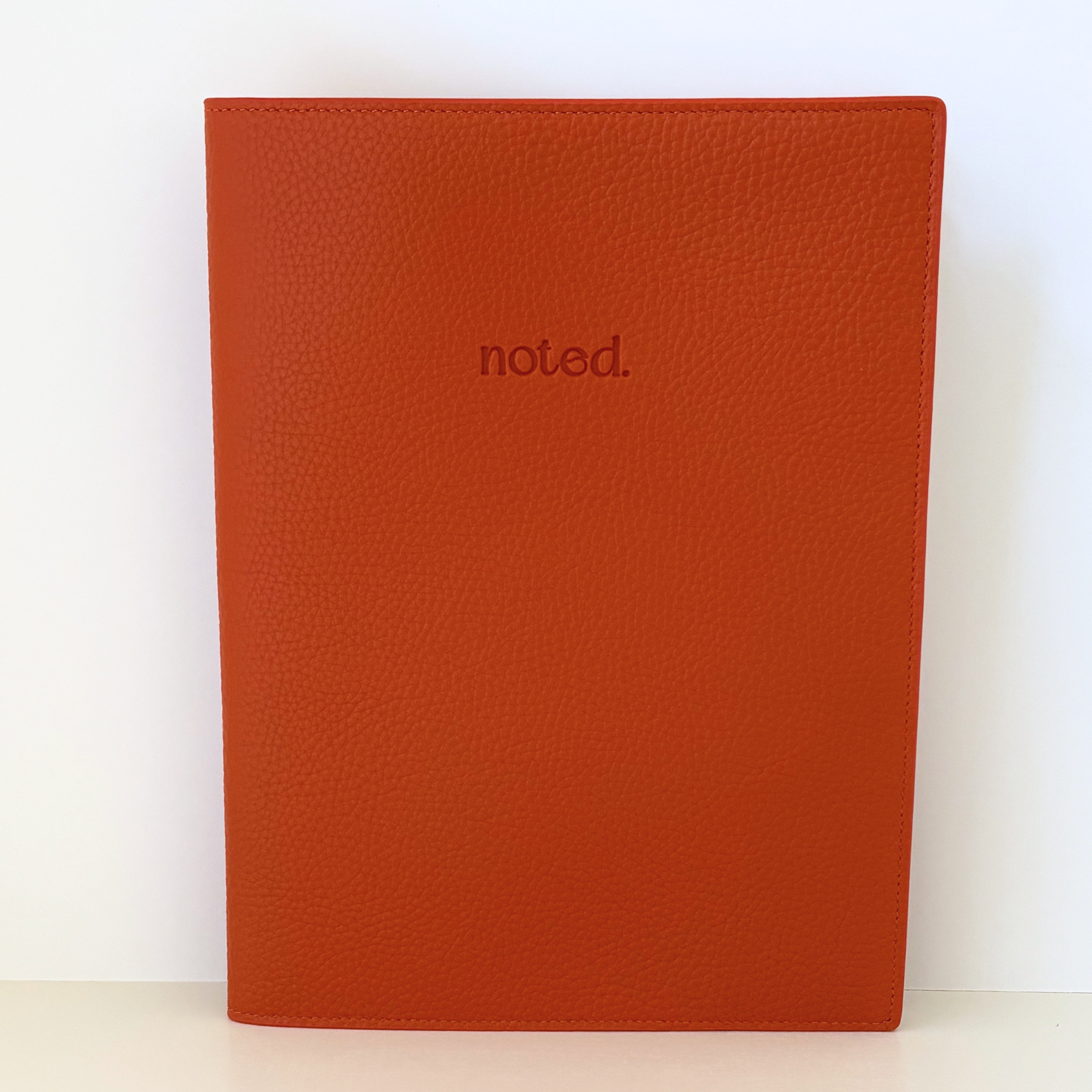 noted. folio - A refillable productivity notebook with built-in note-marking system