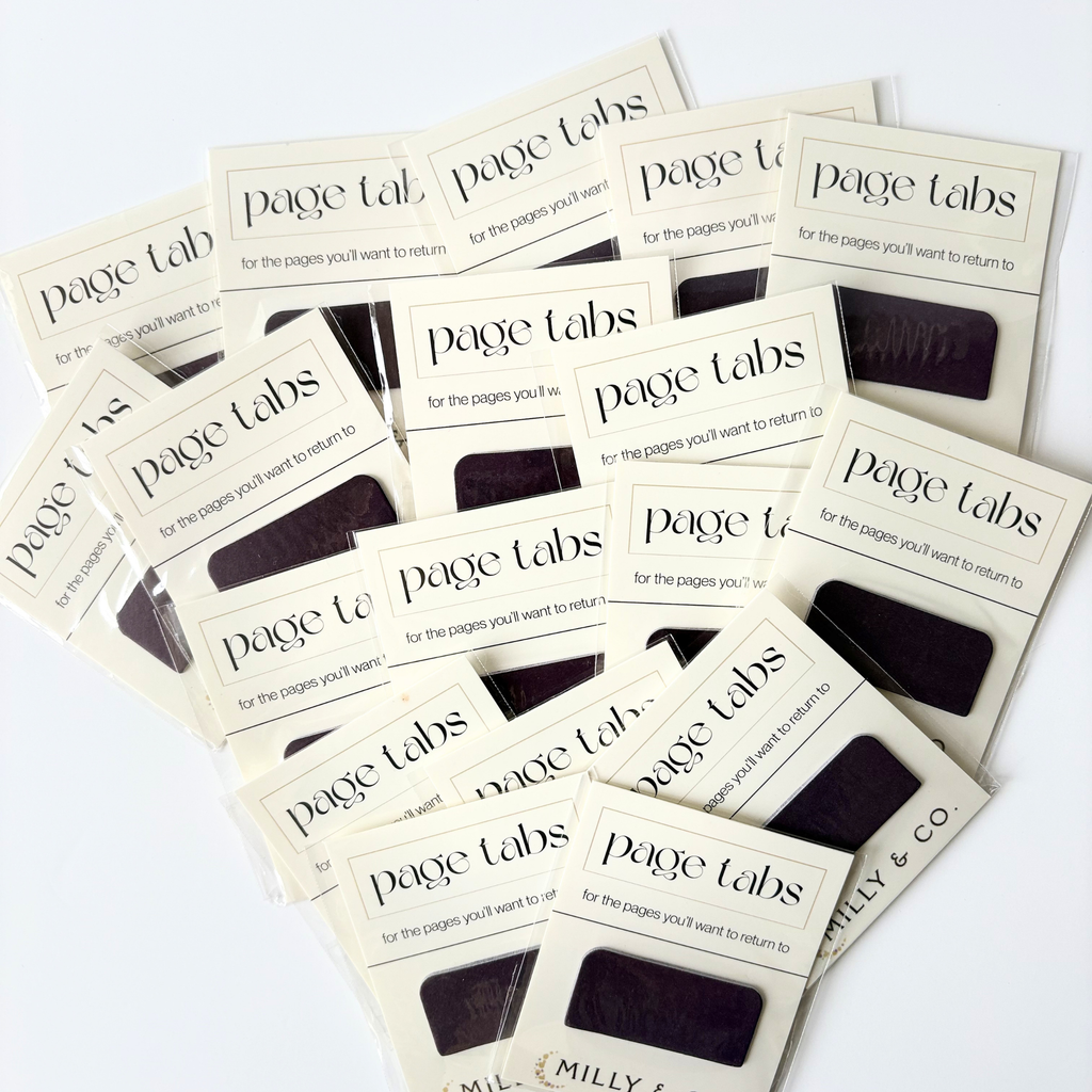 Page Tabs Sticky Notes - Neutral Set