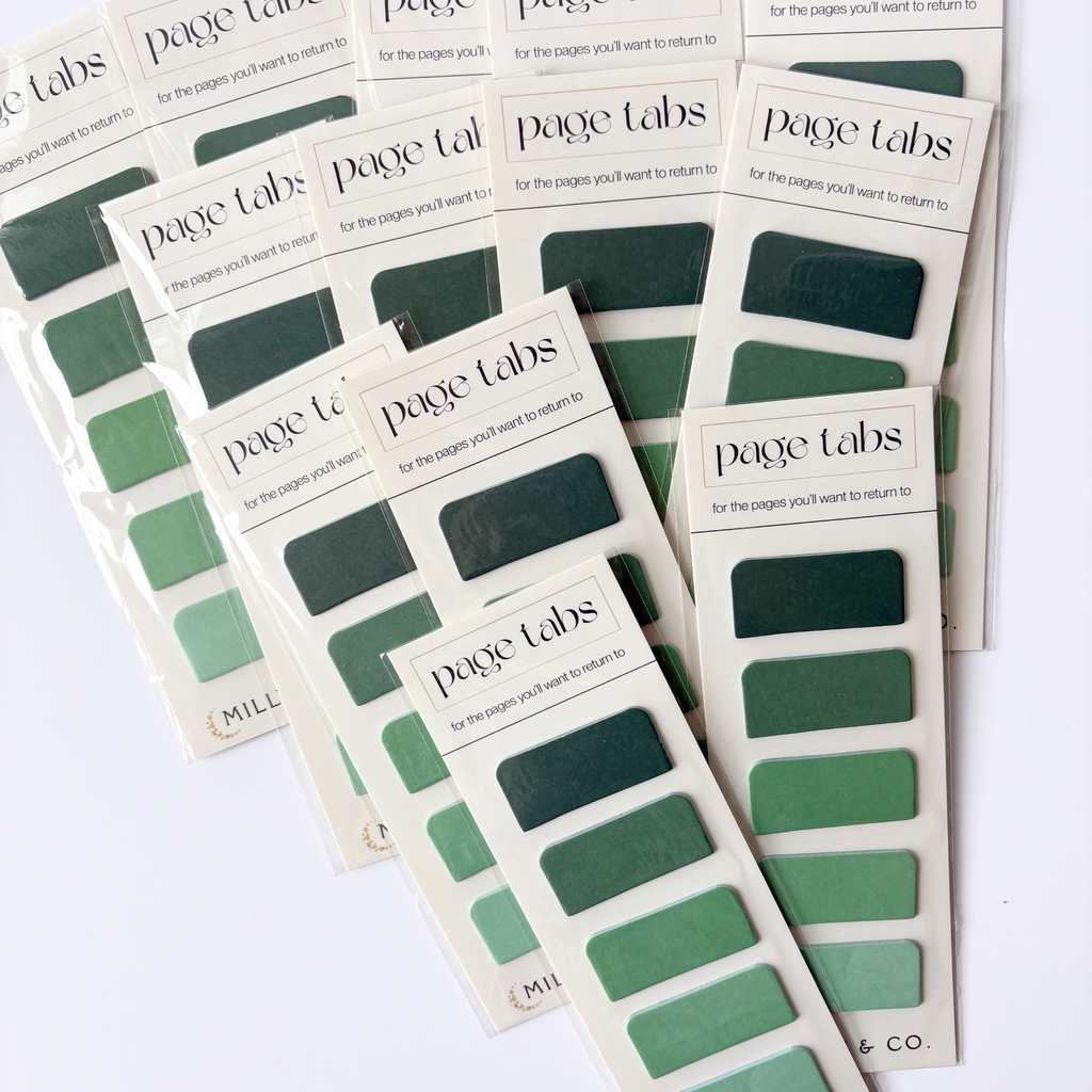 Page Tabs Sticky Notes - Vibrant Set