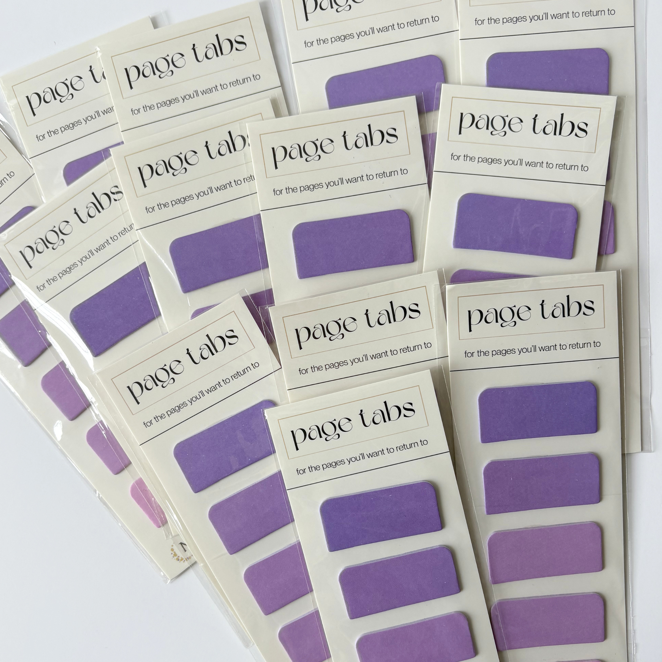 Page Tabs Sticky Notes - Vibrant Set