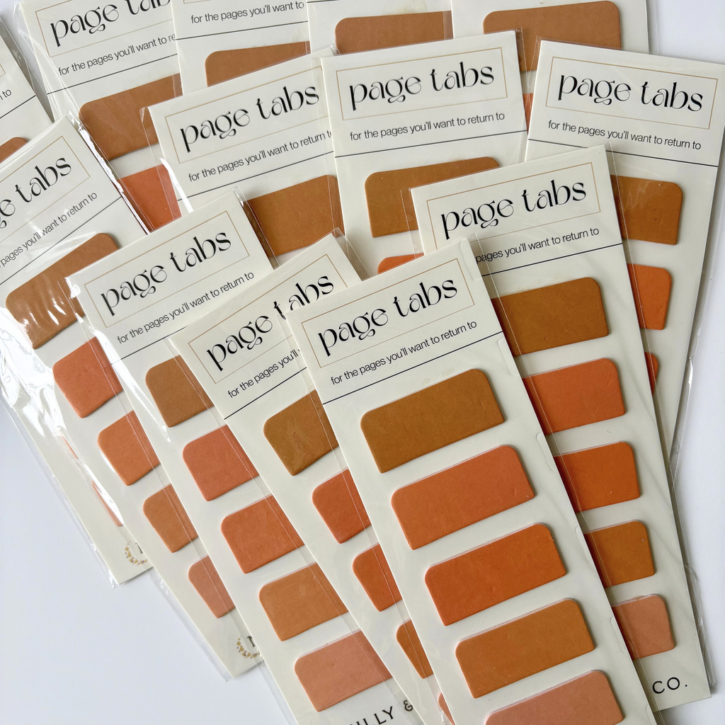 Page Tabs Sticky Notes - Vibrant Set
