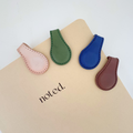 Leather magnetic bookmarks
