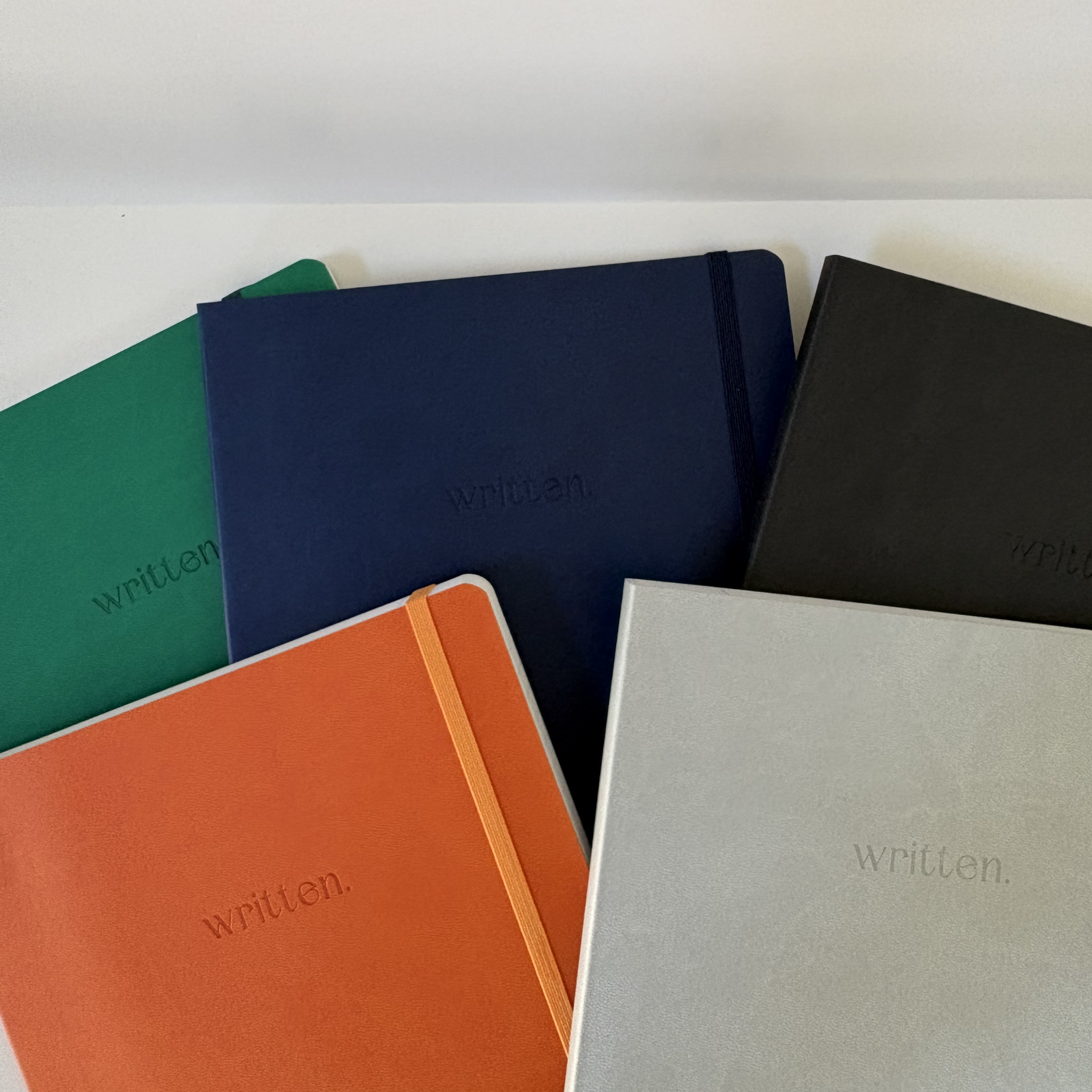 written. - A pressure-free notebook for journaling and reflection