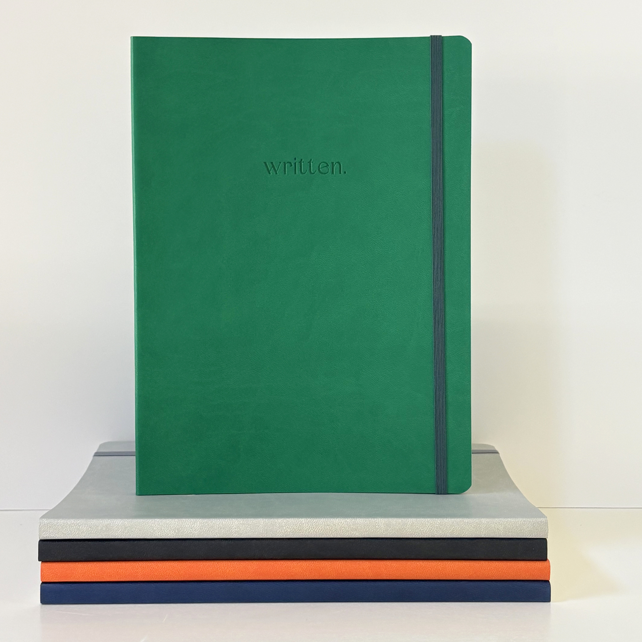 written. - A pressure-free notebook for journaling and reflection