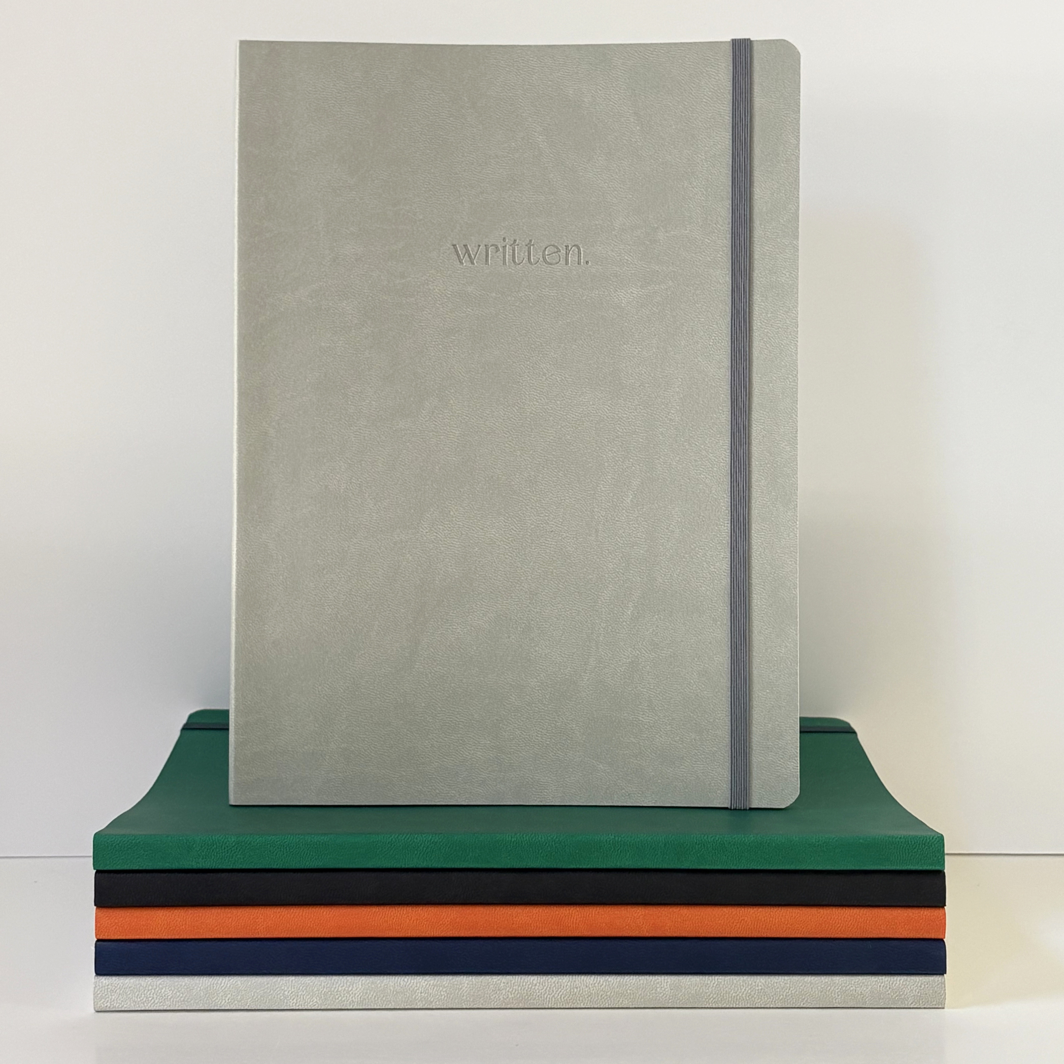 written. - A pressure-free notebook for journaling and reflection